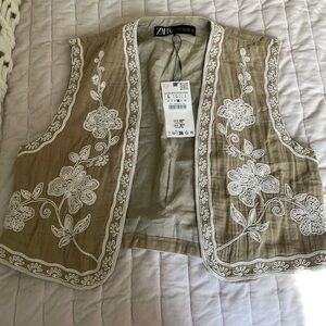 Zara NWT Vest